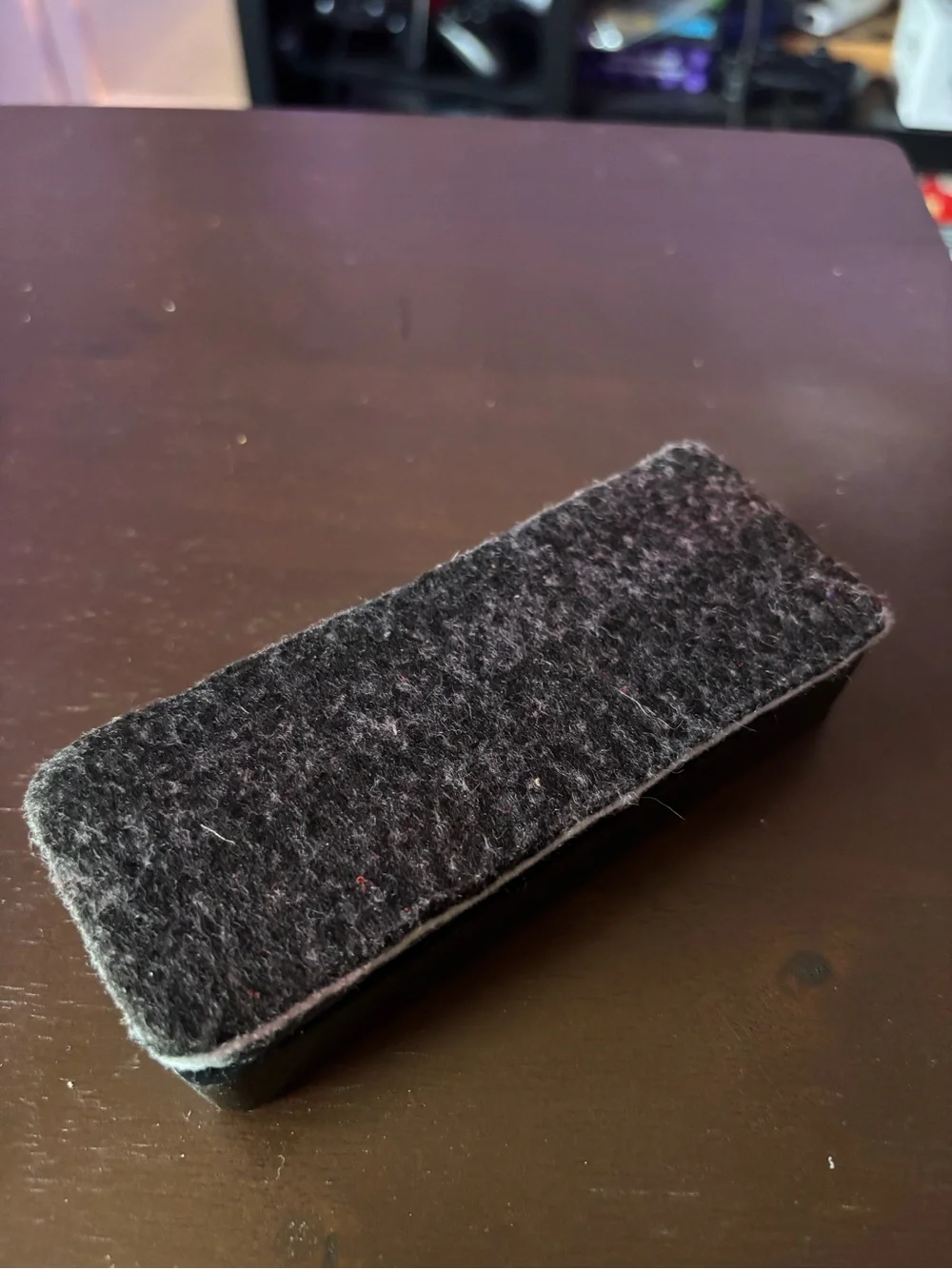 Black Dry Erase Board Eraser – Reusable Whiteboard & Marker Eraser